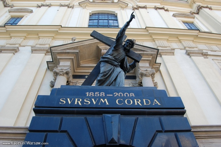Faces of Warsaw - Holy Cross Church