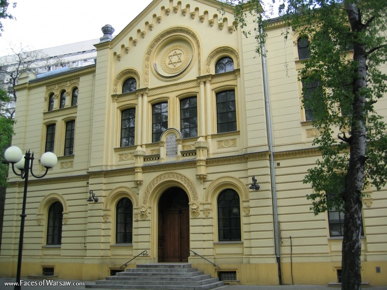 Faces of Warsaw - Synagogue Building
