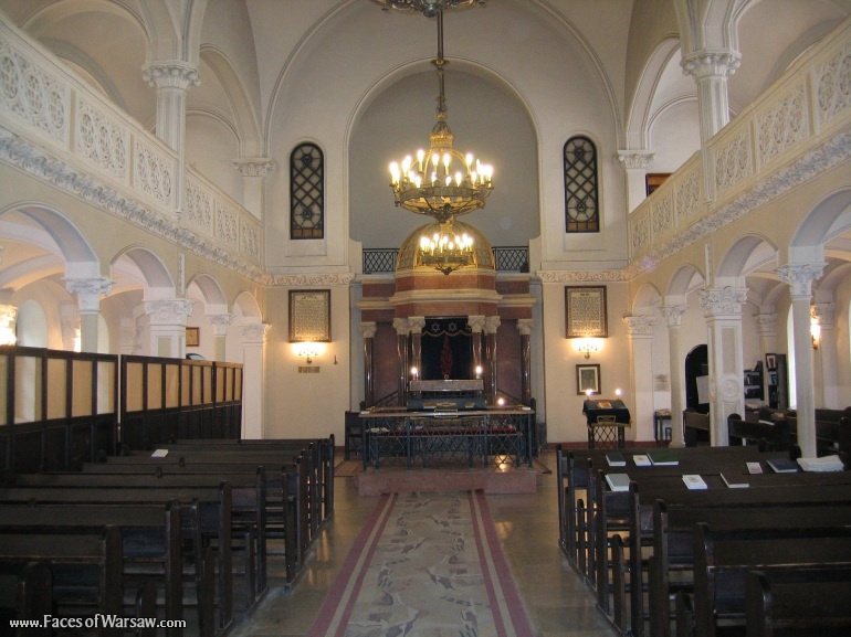 Faces of Warsaw - Synagogue Interiors