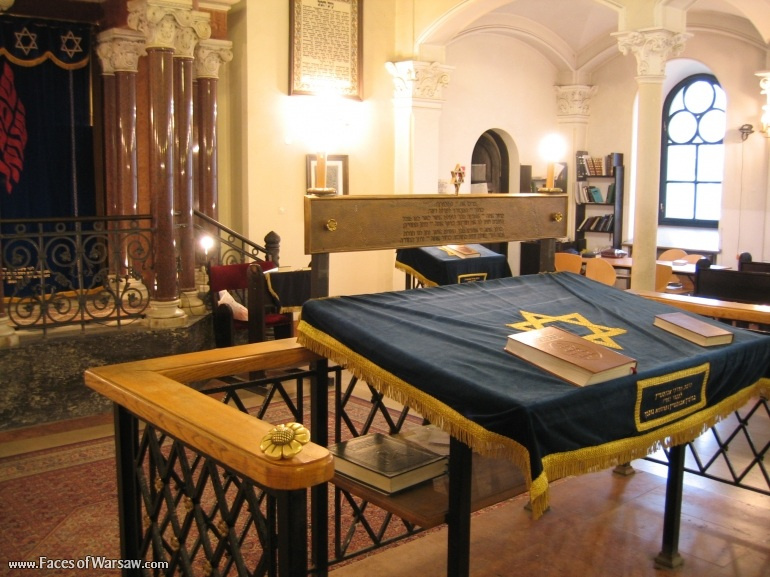 Faces of Warsaw - Synagogue Interiors