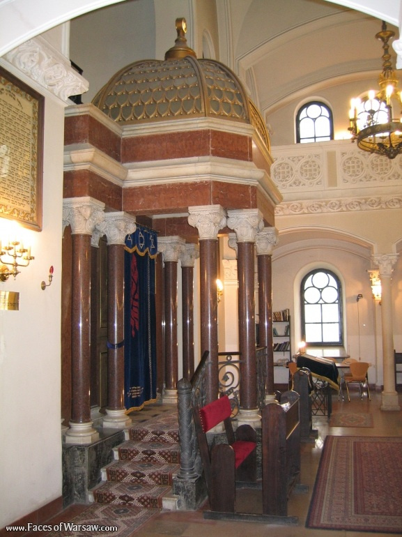Faces of Warsaw - Synagogue Interiors