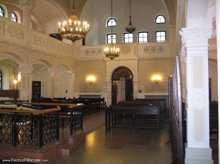Faces of Warsaw - Synagogue Interiors