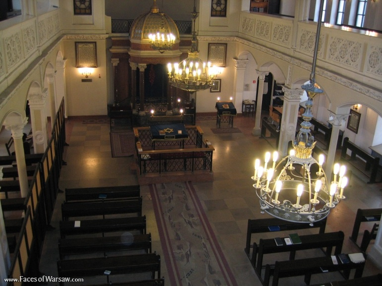 Faces of Warsaw - Synagogue Interiors