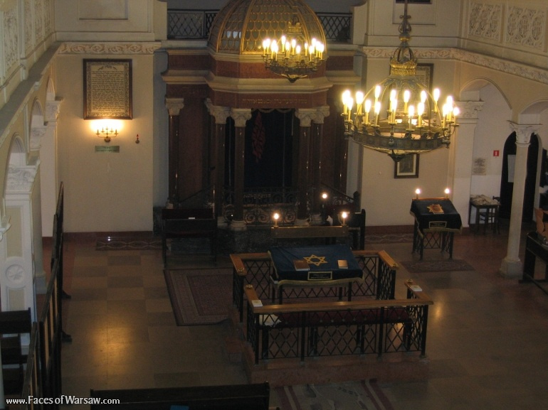 Faces of Warsaw - Synagogue Interiors