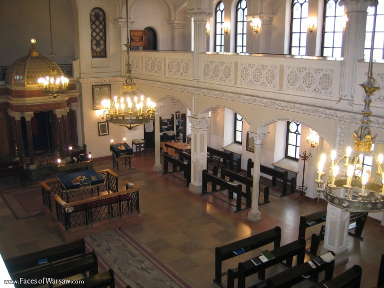 Faces of Warsaw - Synagogue Interiors