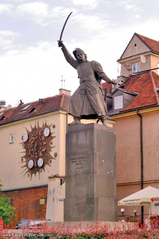 Faces of Warsaw - Monument to Jan Kiliński