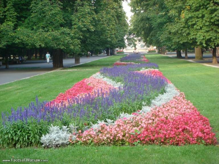 Faces of Warsaw - Saxon Garden (Ogród Saski) in Summer