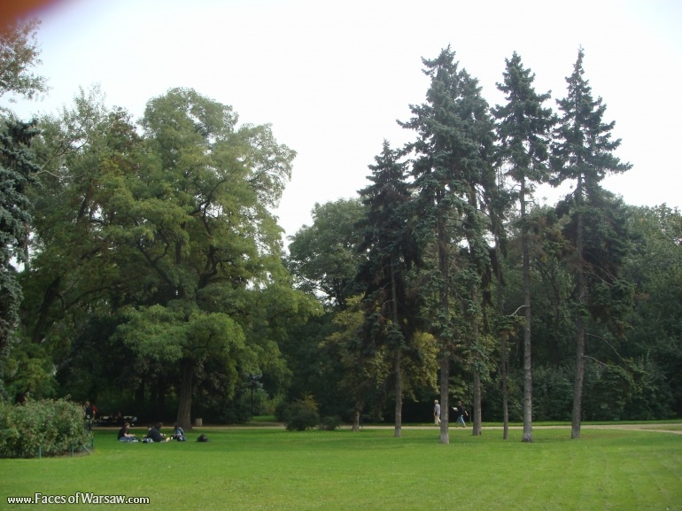 Faces of Warsaw - Saxon Garden (Ogród Saski) in Summer