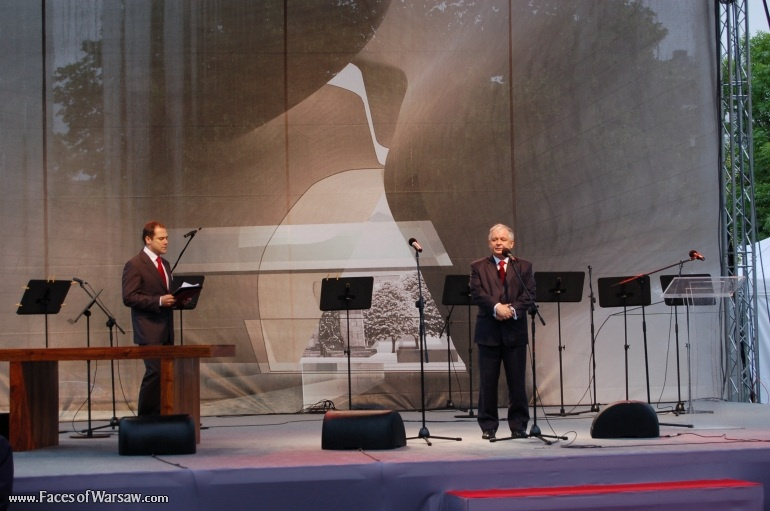 Faces of Warsaw - Museum of the History of Polish Jews: Ground Breaking Ceremony