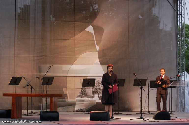 Faces of Warsaw - Museum of the History of Polish Jews: Ground Breaking Ceremony