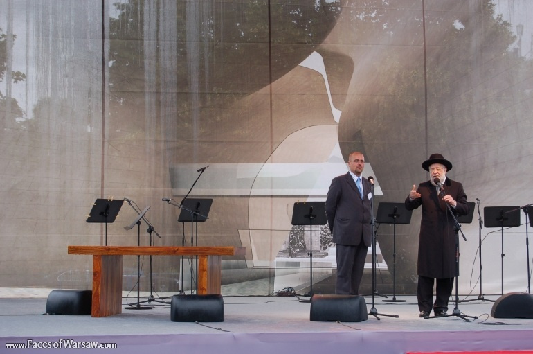 Faces of Warsaw - Museum of the History of Polish Jews: Ground Breaking Ceremony