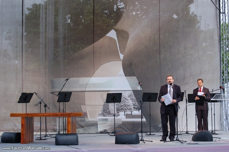 Faces of Warsaw - Museum of the History of Polish Jews: Ground Breaking Ceremony