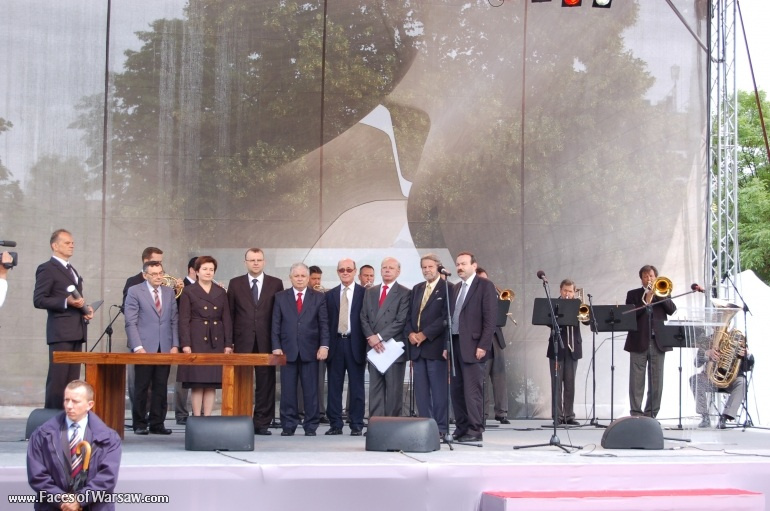 Faces of Warsaw - Museum of the History of Polish Jews: Ground Breaking Ceremony