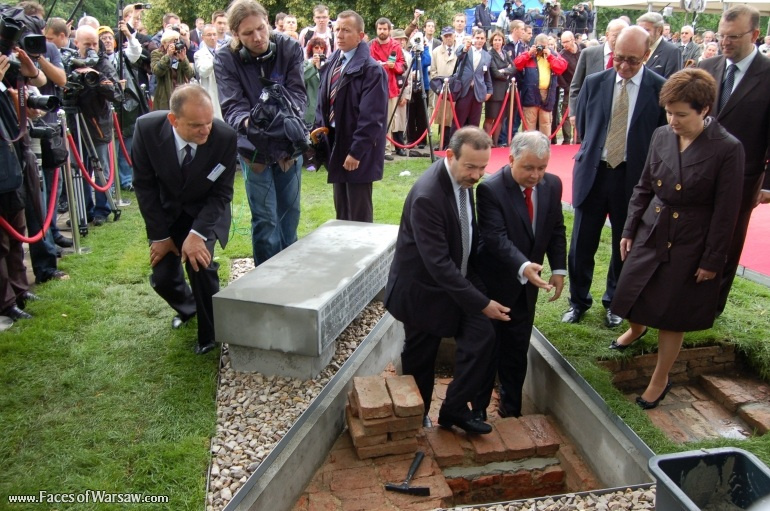 Faces of Warsaw - Museum of the History of Polish Jews: Ground Breaking Ceremony