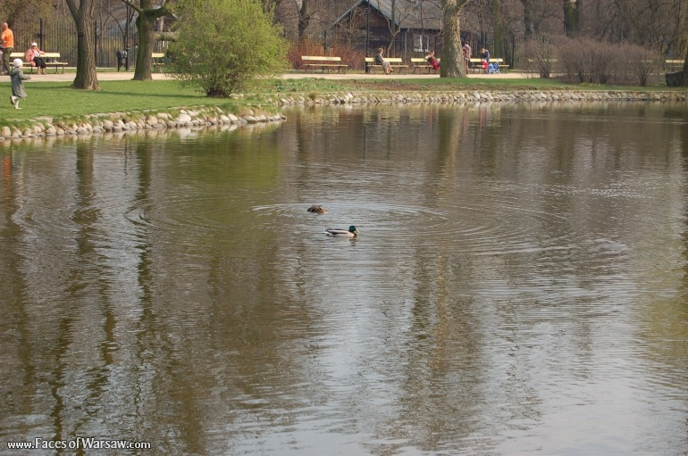 Faces of Warsaw - Spring in Ujazdów Park