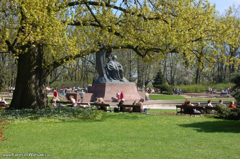 Faces of Warsaw - Łazienki in Spring