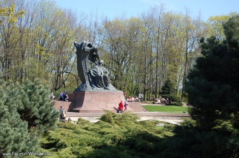 Faces of Warsaw - Łazienki in Spring