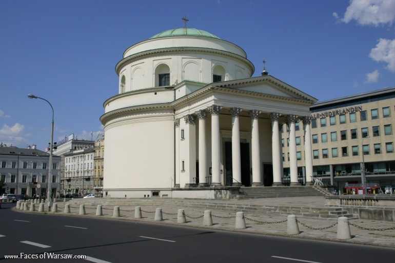 Faces of Warsaw - St. Alexander's Church
