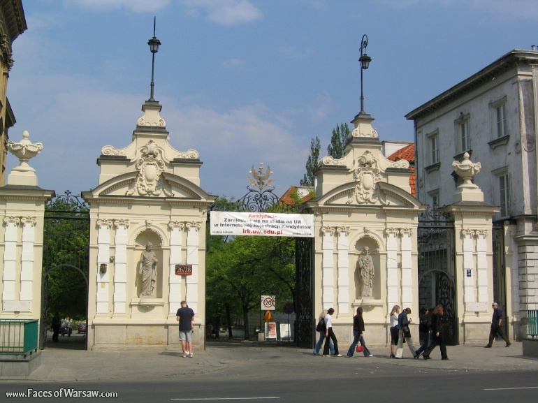 Faces of Warsaw - University of Warsaw