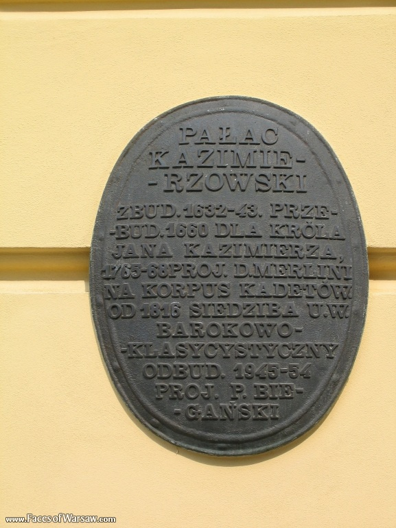 Faces of Warsaw - University of Warsaw