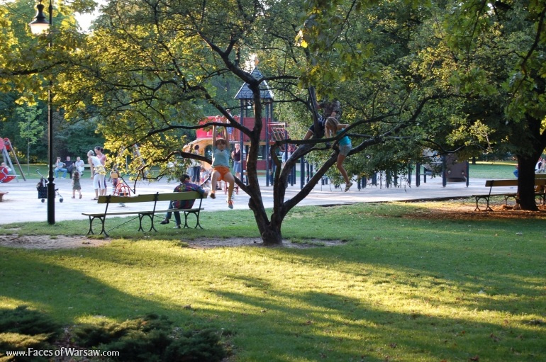 Faces of Warsaw - Ujazdów Park