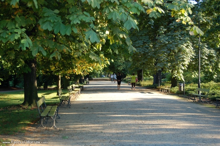 Faces of Warsaw - Ujazdów Park in Summer