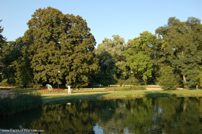 Faces of Warsaw - Ujazdów Park in Summer