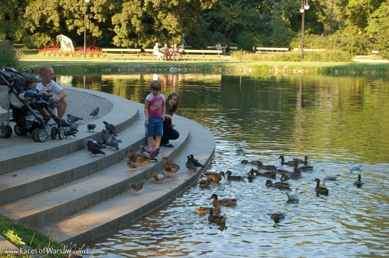 Faces of Warsaw - Ujazdów Park in Summer
