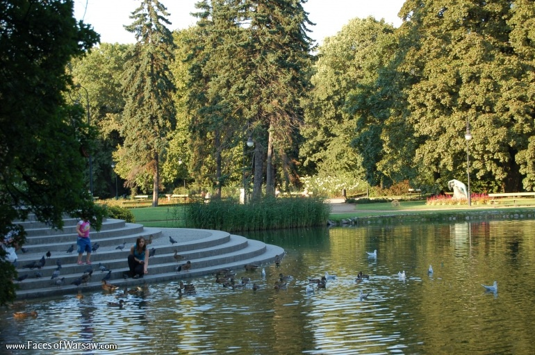 Faces of Warsaw - Ujazdów Park in Summer