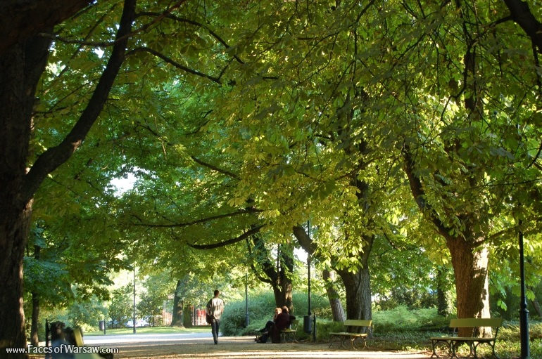Faces of Warsaw - Ujazdów Park in Summer
