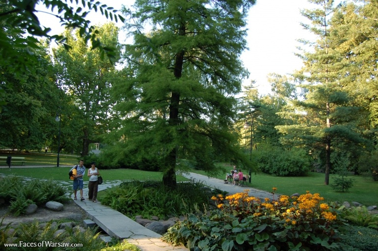 Faces of Warsaw - Ujazdów Park in Summer