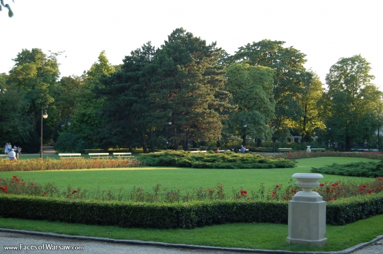 Faces of Warsaw - Ujazdów Park in Summer