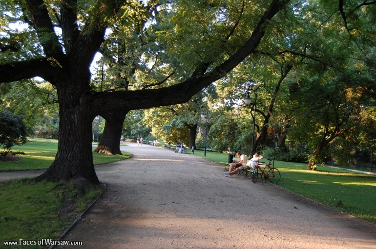 Faces of Warsaw - Ujazdów Park in Summer