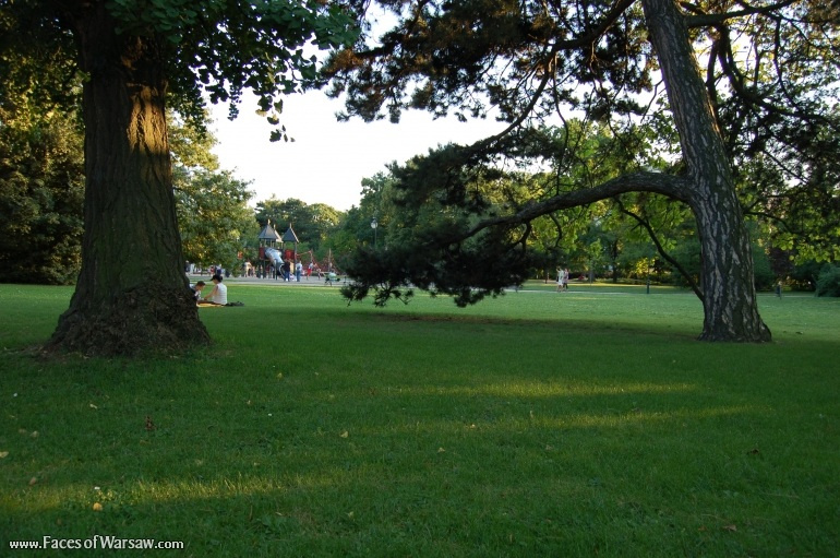 Faces of Warsaw - Ujazdów Park in Summer