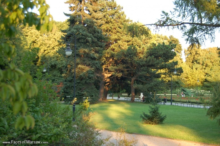 Faces of Warsaw - Ujazdów Park in Summer