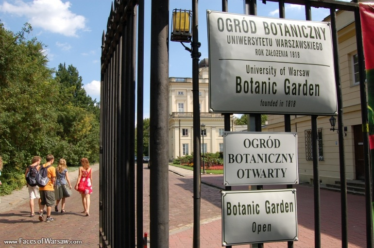 Faces of Warsaw - Botanical Garden of the University of Warsaw