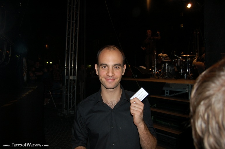 Faces of Warsaw - The Avishai Cohen Trio at the Jazz at the Old Town Square Festival 2008