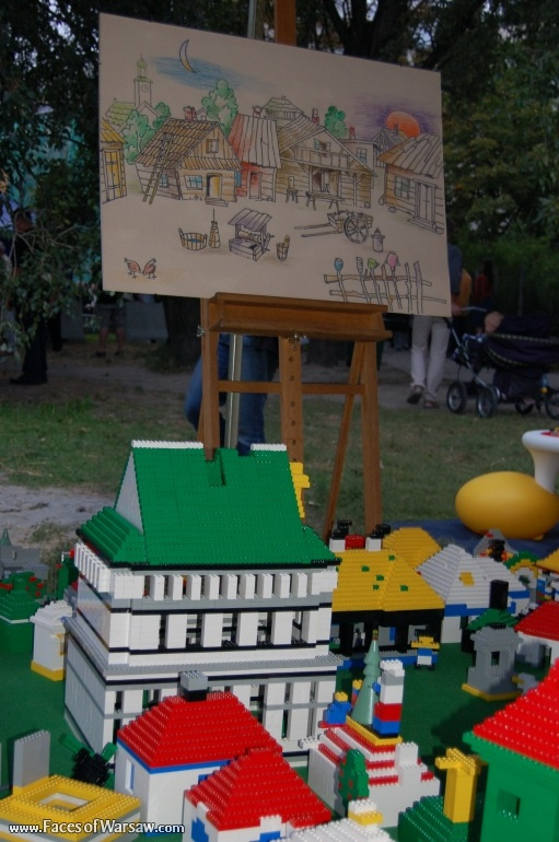 Faces of Warsaw - "Singer's Warsaw" Festival: Building Anatewka with LEGO Bricks