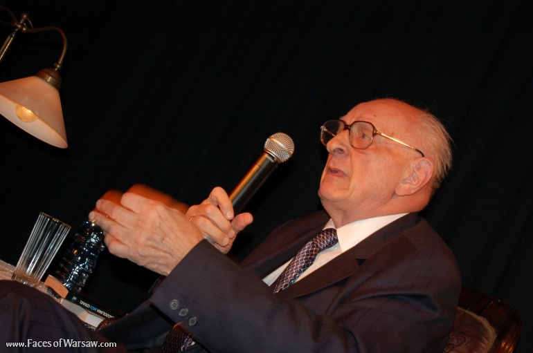 Faces of Warsaw - "Singer's Warsaw" Festival: Tell Me Your Story - Prof. W. Bartoszewski