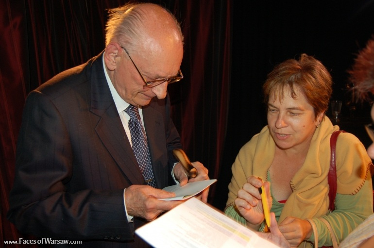 Faces of Warsaw - "Singer's Warsaw" Festival: Tell Me Your Story - Prof. W. Bartoszewski