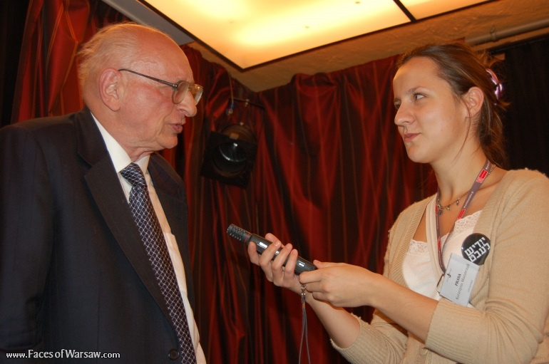 Faces of Warsaw - "Singer's Warsaw" Festival: Tell Me Your Story - Prof. W. Bartoszewski