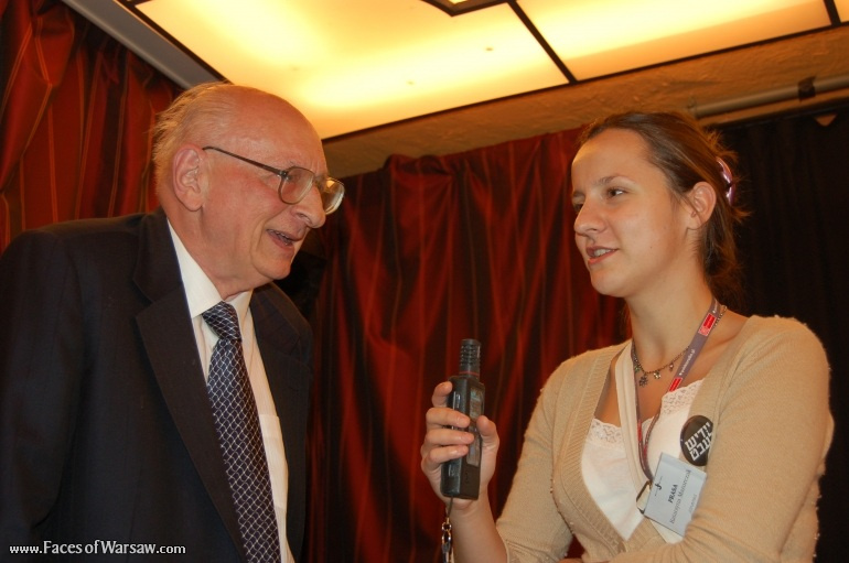 Faces of Warsaw - "Singer's Warsaw" Festival: Tell Me Your Story - Prof. W. Bartoszewski