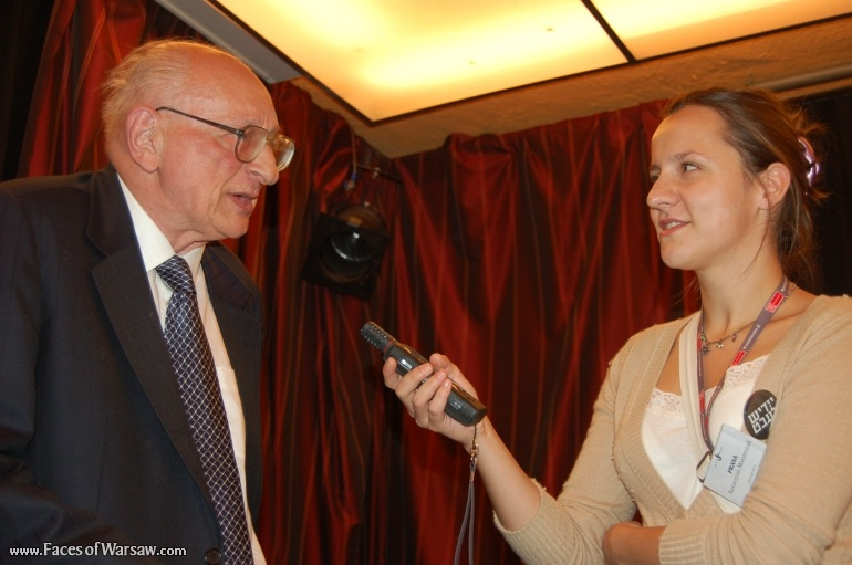 Faces of Warsaw - "Singer's Warsaw" Festival: Tell Me Your Story - Prof. W. Bartoszewski