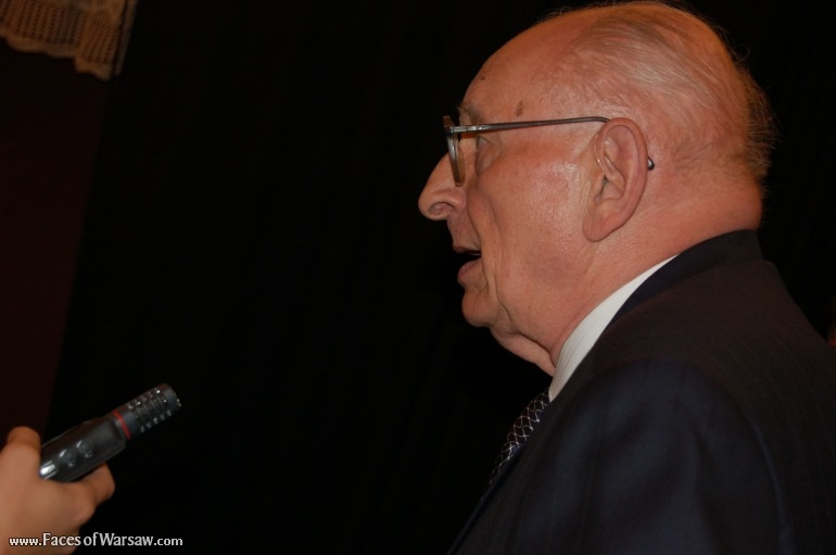 Faces of Warsaw - "Singer's Warsaw" Festival: Tell Me Your Story - Prof. W. Bartoszewski
