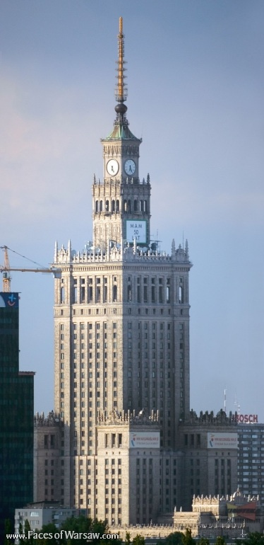 Faces of Warsaw - Palace of Culture and Science