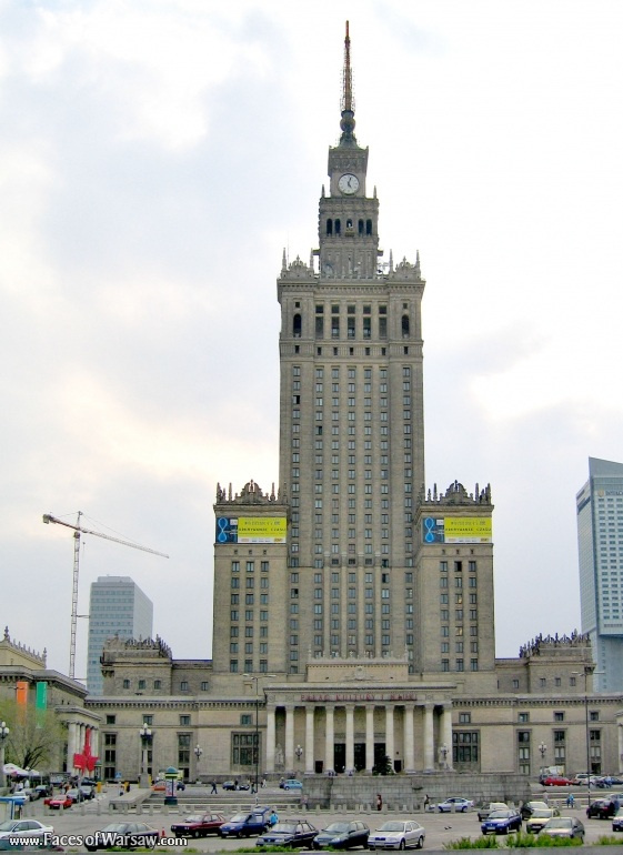 Faces of Warsaw - Palace of Culture and Science