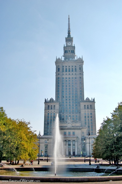 Faces of Warsaw - Palace of Culture and Science