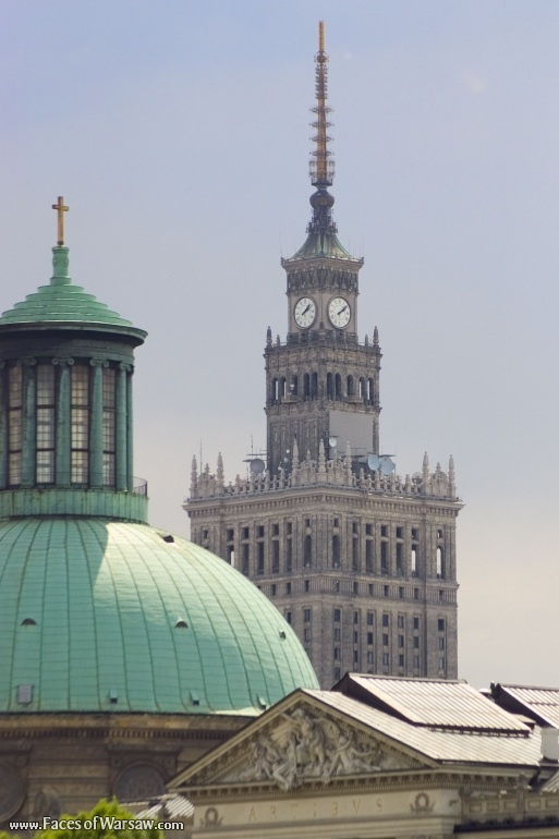 Faces of Warsaw - Palace of Culture and Science