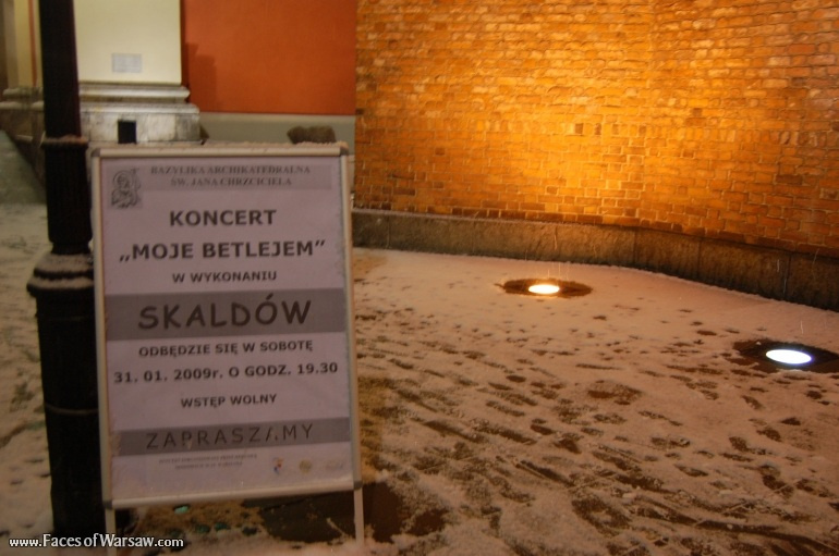 Faces of Warsaw - Skaldowie Christmas Concert "My Bethlehem" in St. John's Cathedral