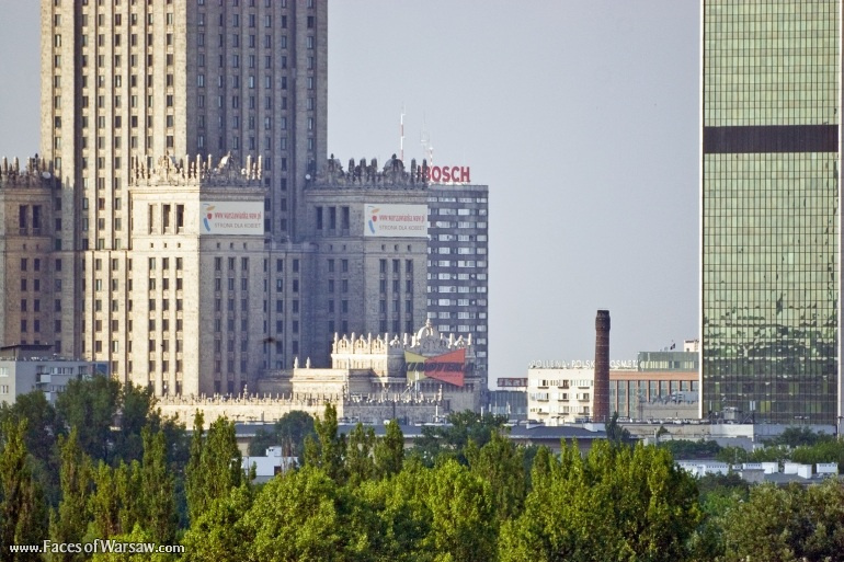 Faces of Warsaw - Palace of Culture and Science